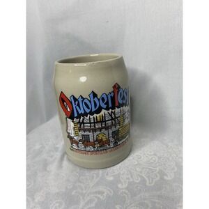 Vintage 1987 Oktoberfest Beer Stein Mug  Rare DEUTSCHER SPORTS Club‎
